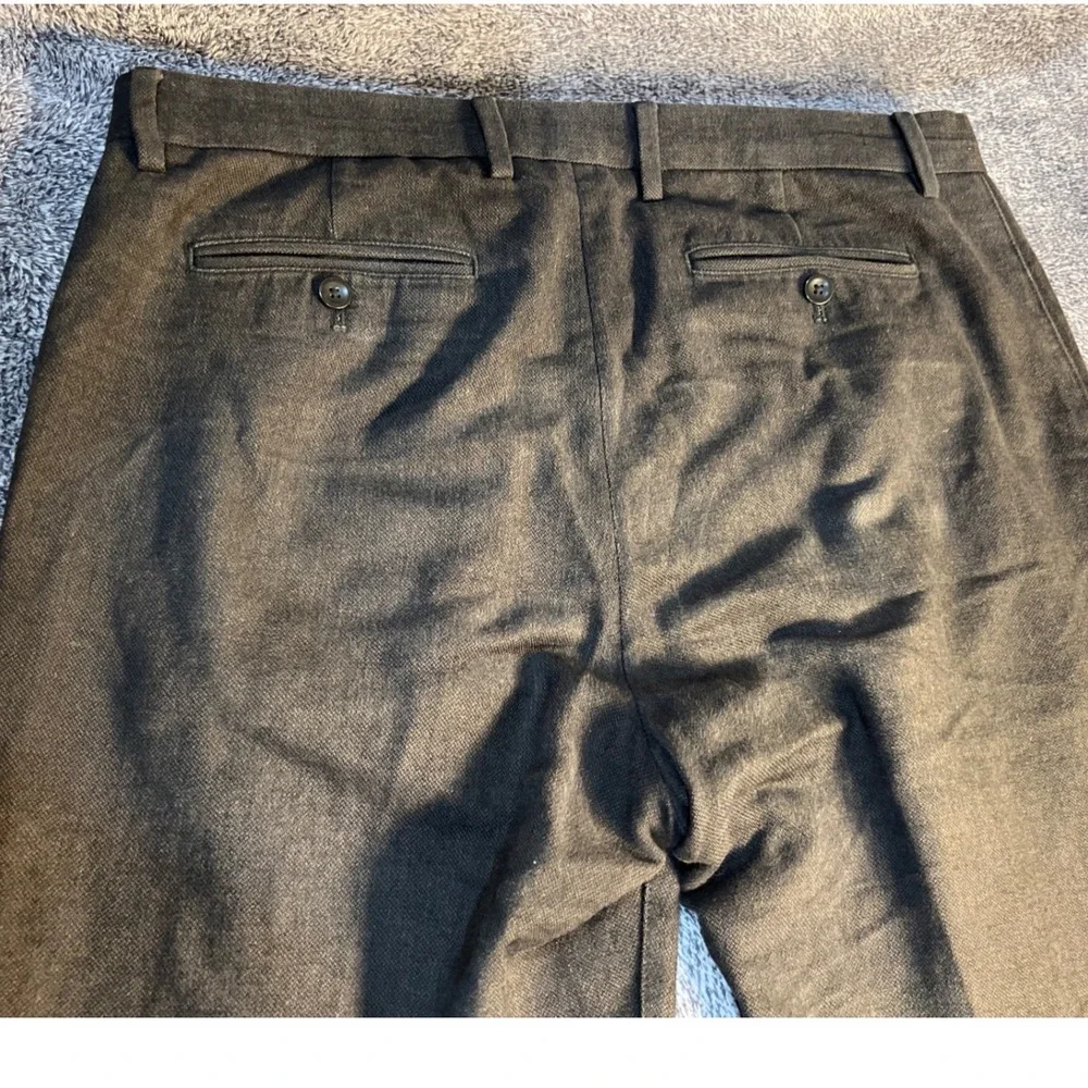 Banana Republic Kentfield Pant Mens 34x30 Dark Brown Cotton Straight Leg Chino